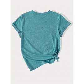 Women's Retro Graphic T-Shirt - 