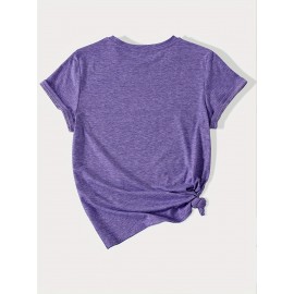 Women's Retro Graphic T-Shirt - 