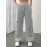 3pcs Women'S Cargo Pants - Solid Color Athletic Joggers with Drawstring Waist, Multiple Pockets, Elastic Cuffs & Hem, All-Season Comfort for Casual & Wear, Jogging Pants, Wear, Functional Pockets, Durable Fabric