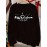 Women's Long Sleeve T-Shirt - Black Round Neck Casual Polyester Top with Geometric Applique Design, Machine Washable Holiday Apparel for Autumn Winter, Festive Clothing, Festive Design, Detailed Embroidery