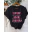 Plus Size, Plus Size Women's T-Shirt - Pink with 