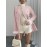 New Women's Elegant Tweed Coat - Chic Button Front Long Sleeve Coat with Structured Fit, Machine Washable Solid Color Outerwear for Fall Winter