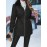 [Elegant Quilted Jacket] Elegant Women's Quilted Jacket | Color Block Design, Drawstring Waist, Machine Washable | Non-Stretch Fabric for Spring/Fall Transitional Outerwear, Casual to Semi-Formal Occasions