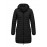 [Chic Beige Coat] Elegant Chic Beige Lightweight Nylon Women's Mid-Length Coat | Regular Fit Zipper Front for Commuting & Casual Outings